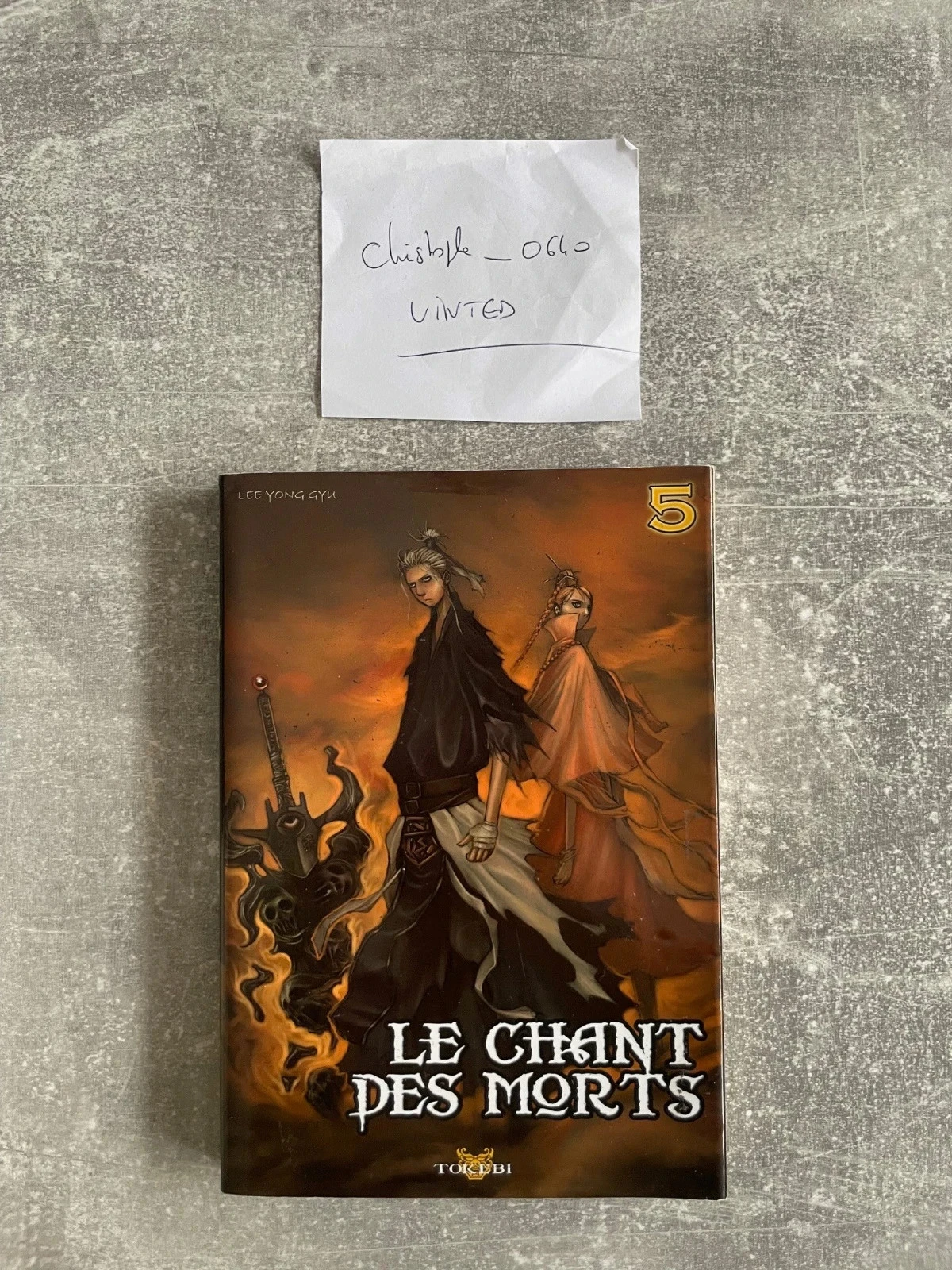 Manga Le chant des morts tome 5 version française.